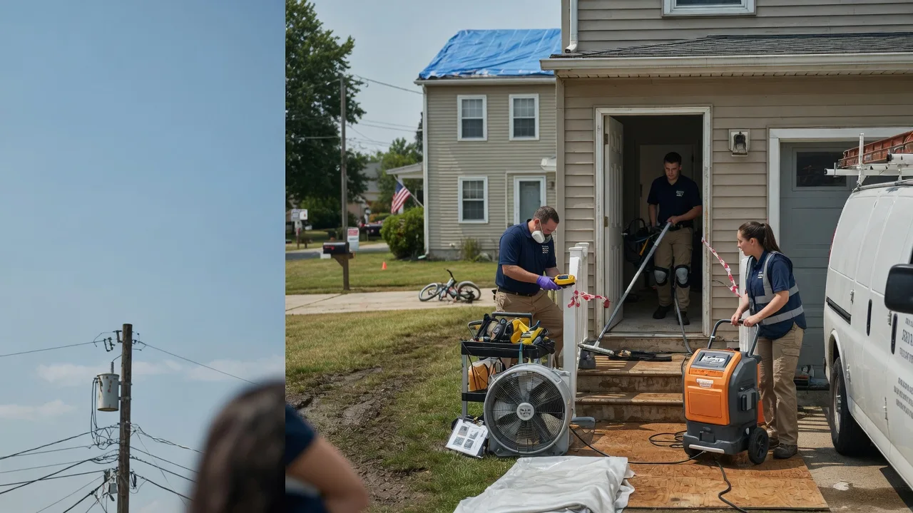 Water Damage Repair in Brook, IN near me